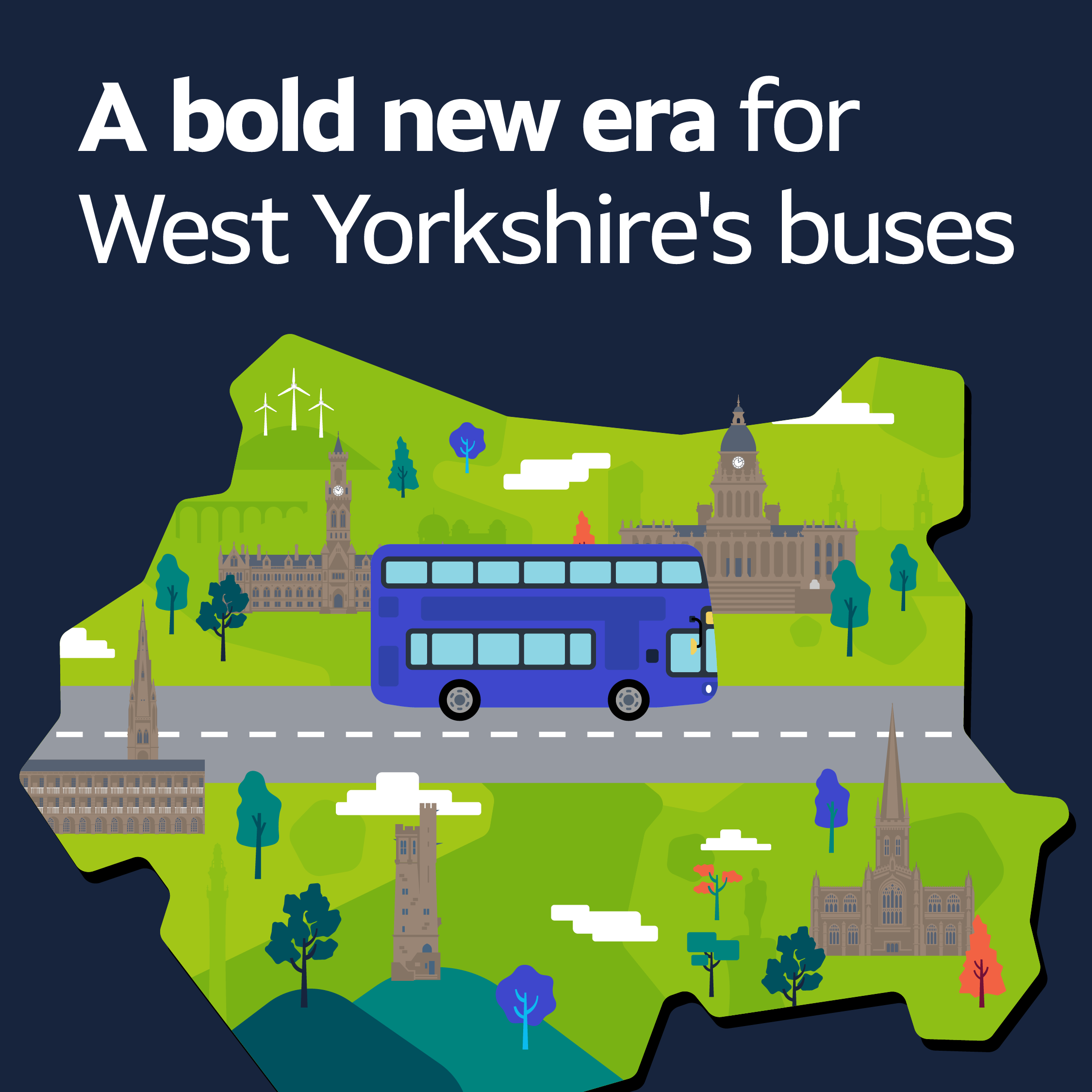 Improving Buses Graphic